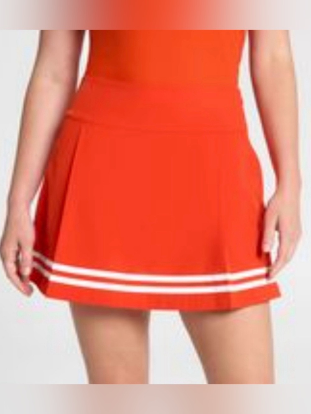 Calia Red Golf Skort with UPF 50+